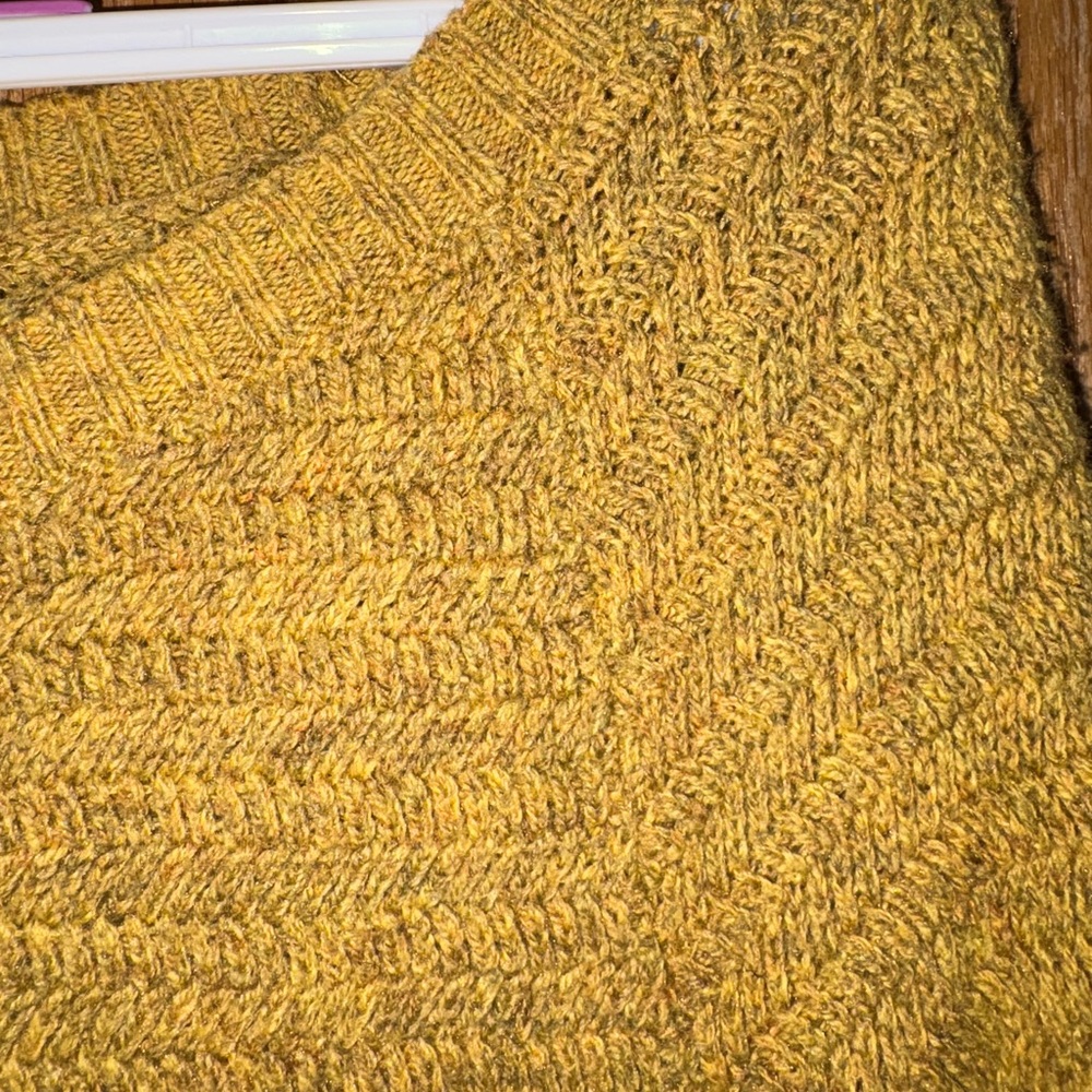 LOFT Mustard Yellow Sweater - Picture 3 of 4